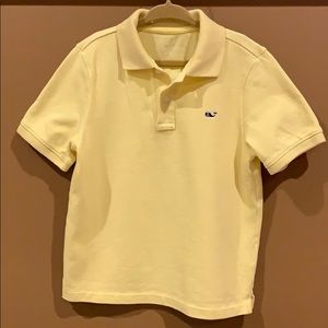 Pale yellow vineyard vines polo size 6